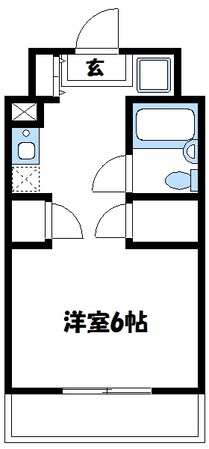 サングリーン南大沢の物件間取画像